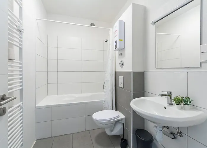 公寓 T&k - 1 To 4 - 20min To Tradefair Messe Airport Duesseldorf *